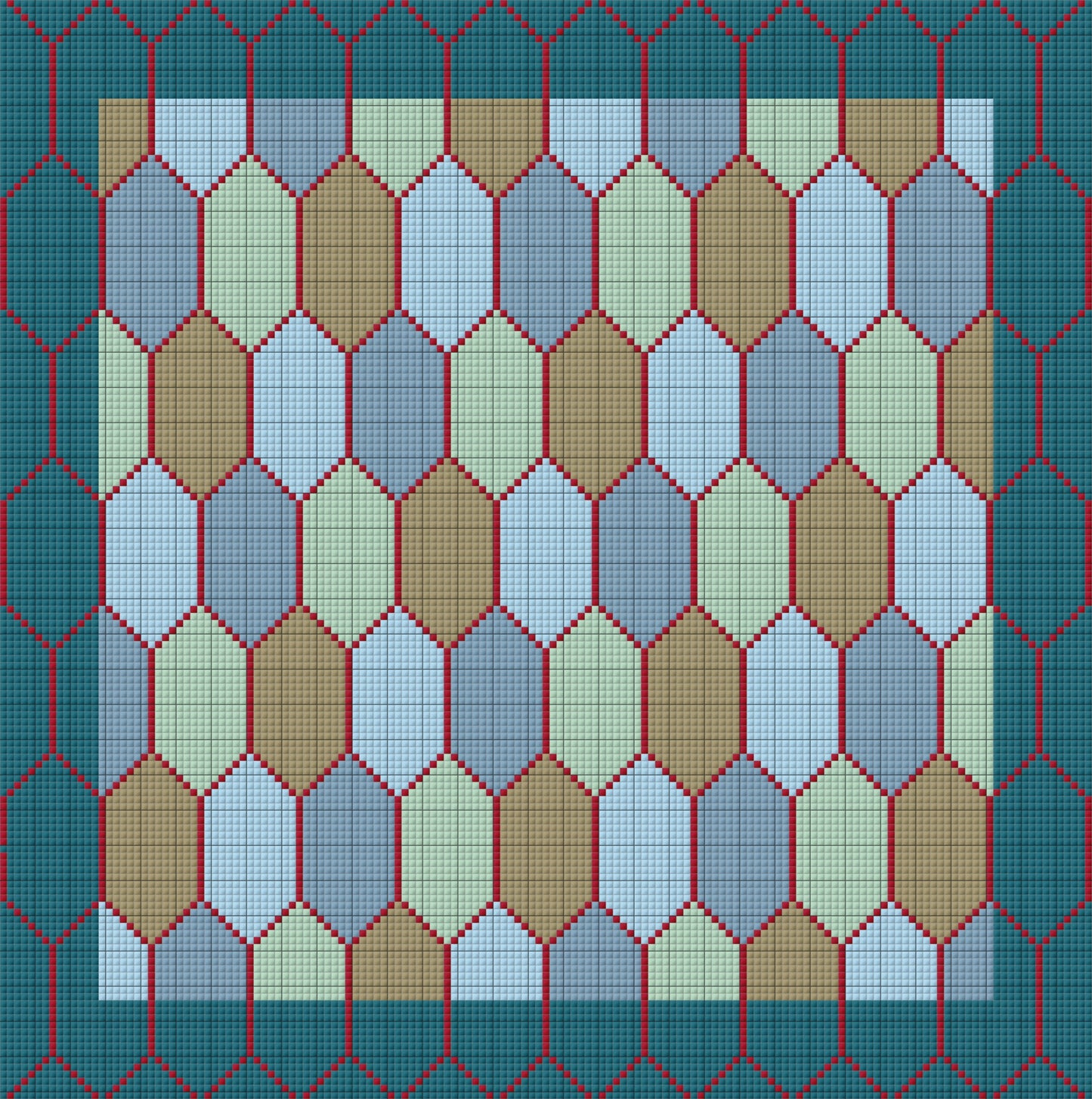 12 x 12 Pillow Face A