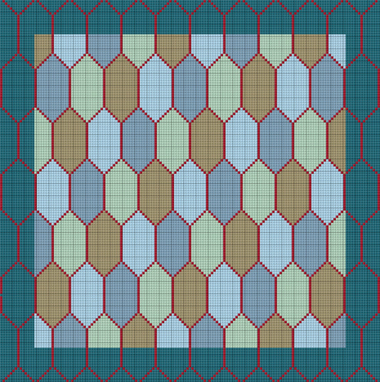 12 x 12 Pillow Face A