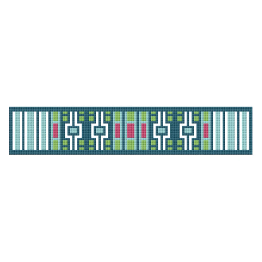 Art Deco 1 Key Fob