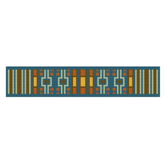 Art Deco 2 Key Fob