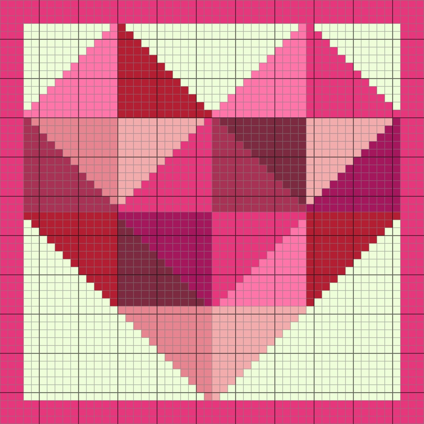 PD-061 Heart Quilt