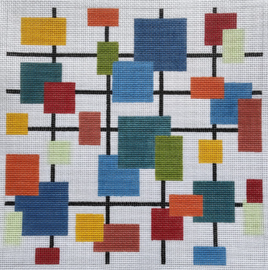 Mid Century Modern Pillow Face