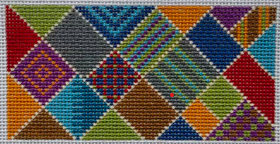 PD-020 Patchwork Insert/Cuff/Glasses Case 1