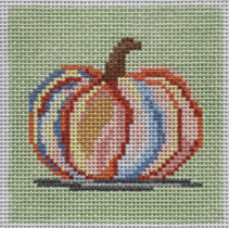 Painterly Pumpkin 3" x 3"
