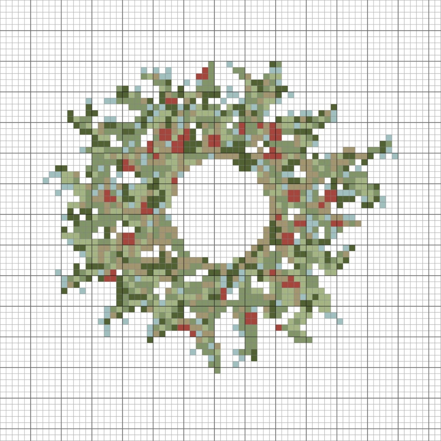 PD-058 Holiday Wreath