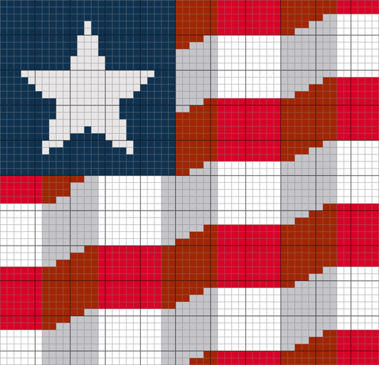 PD-061 Flag Quilt
